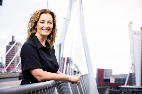 Pauline Verhagen Erasmusbrug Rotterdam